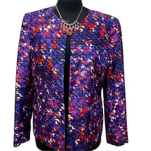 Evan Picone Printed Blazer